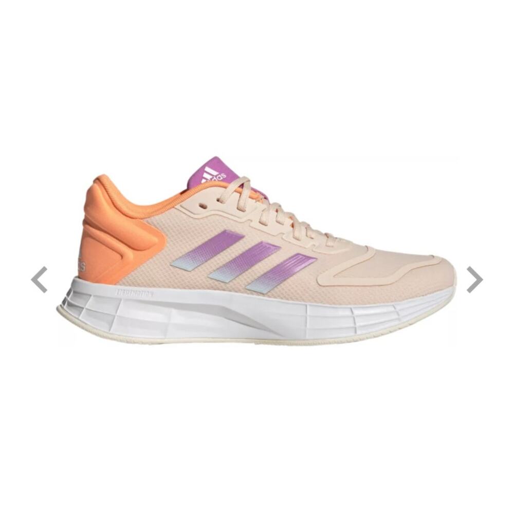 Adidas Womens Duramo 10 Bliss Orange Pulse Lilac Athletic Running Sneaker Shoe 7